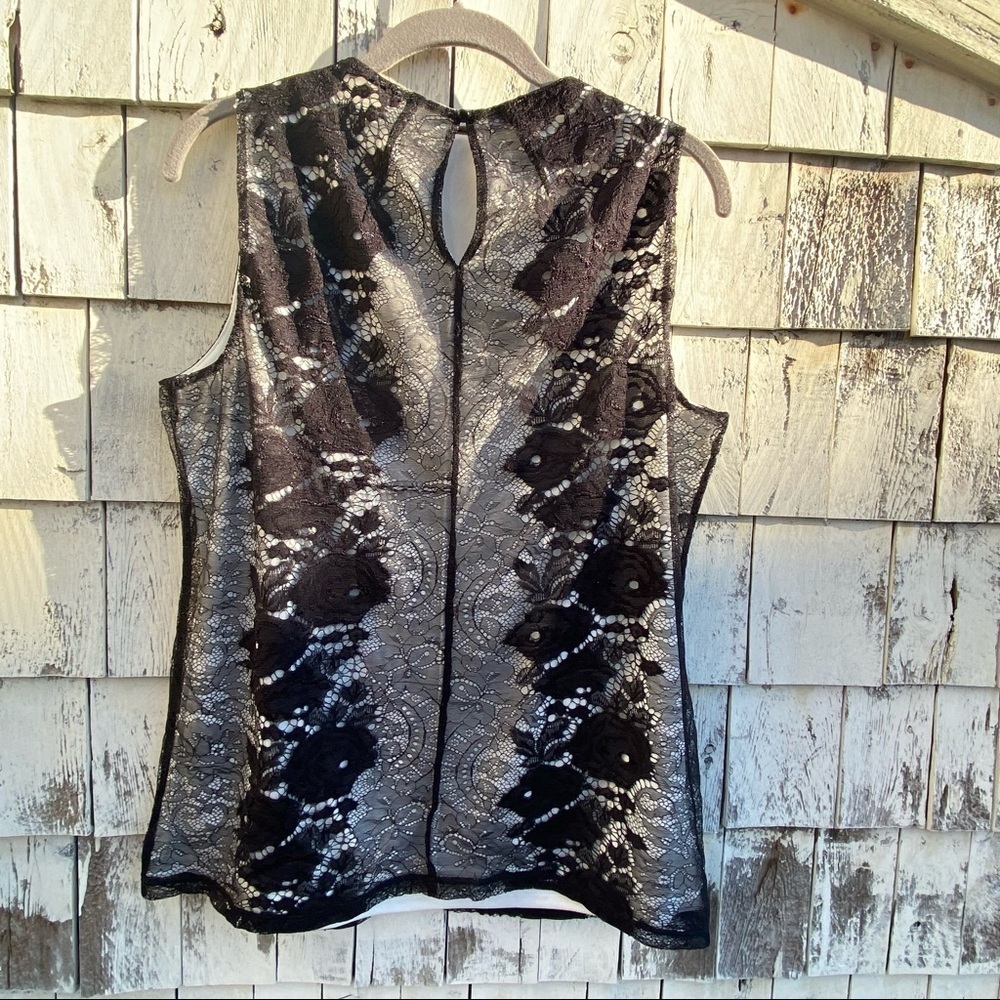 INC International Concepts Lace Women’s Top - Picture 2 of 3
